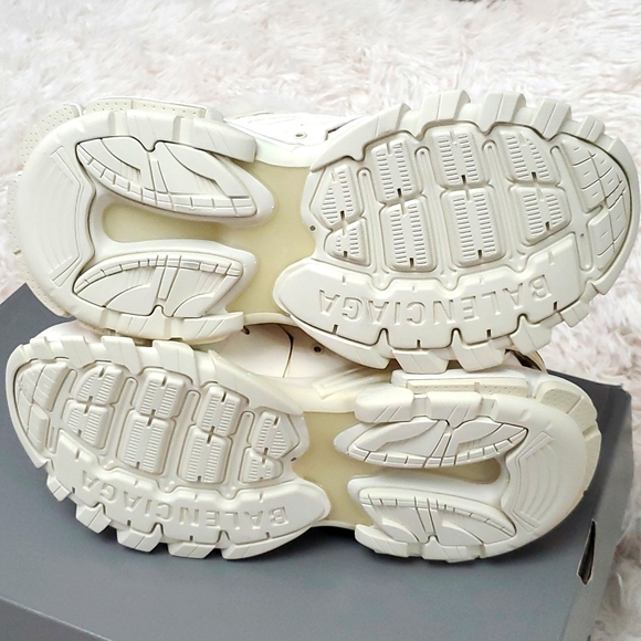 Balenciaga Track Fur Hiking Boots - Picture 4 of 9